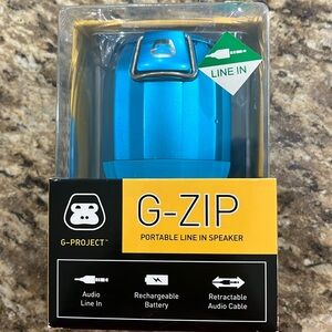 G-Zip portable line-in speaker
